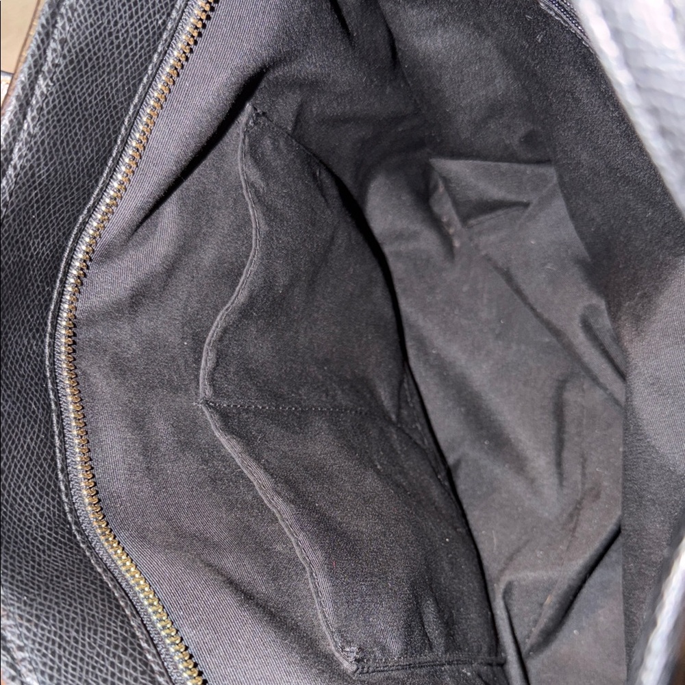 Coach Tan and Black Leopard Print Tote - Picture 5 of 6
